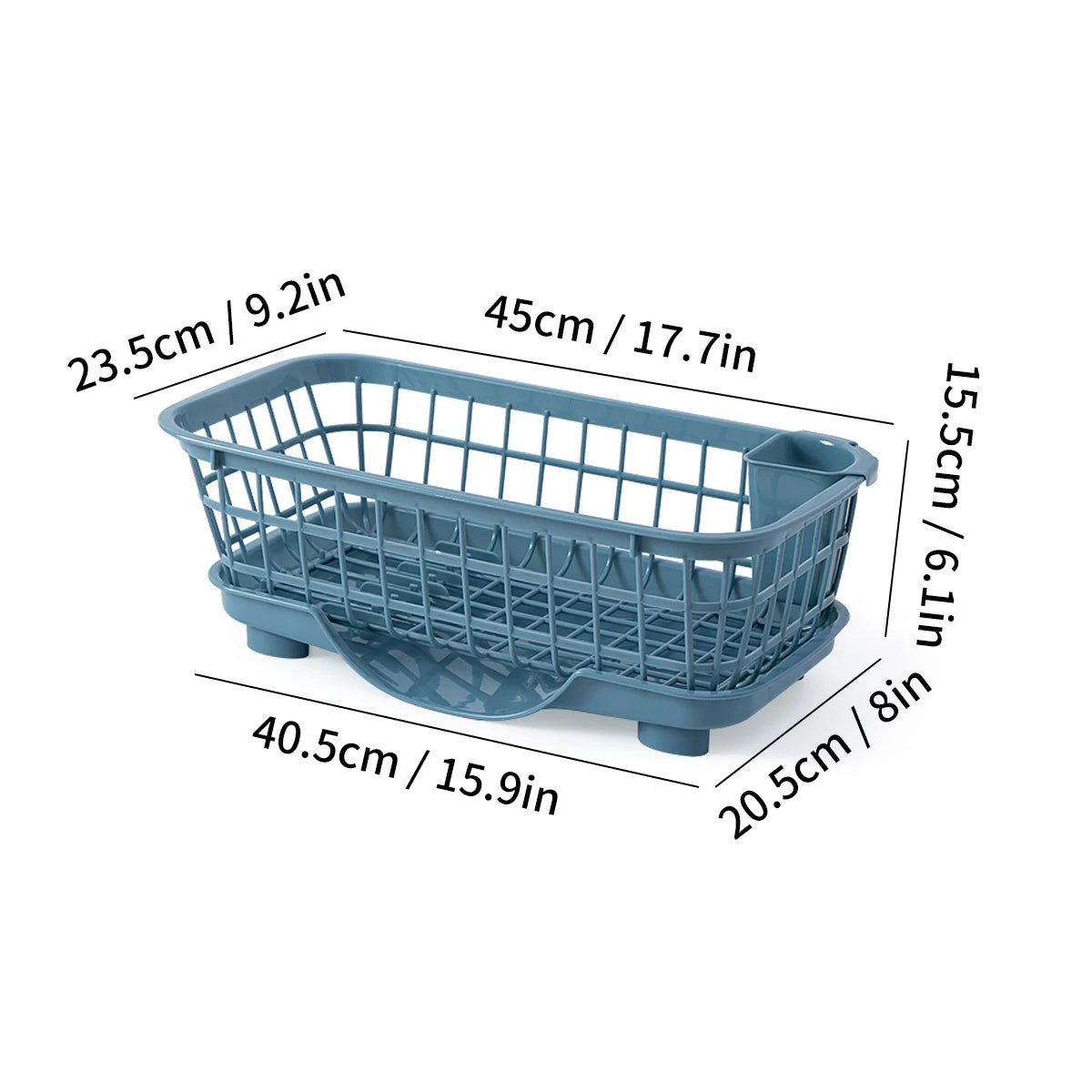 Double Layer Tableware Drying Rack